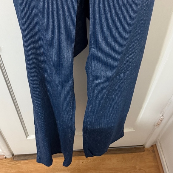 NYDJ Dark Blue Wide Leg Jeans - Picture 3 of 15